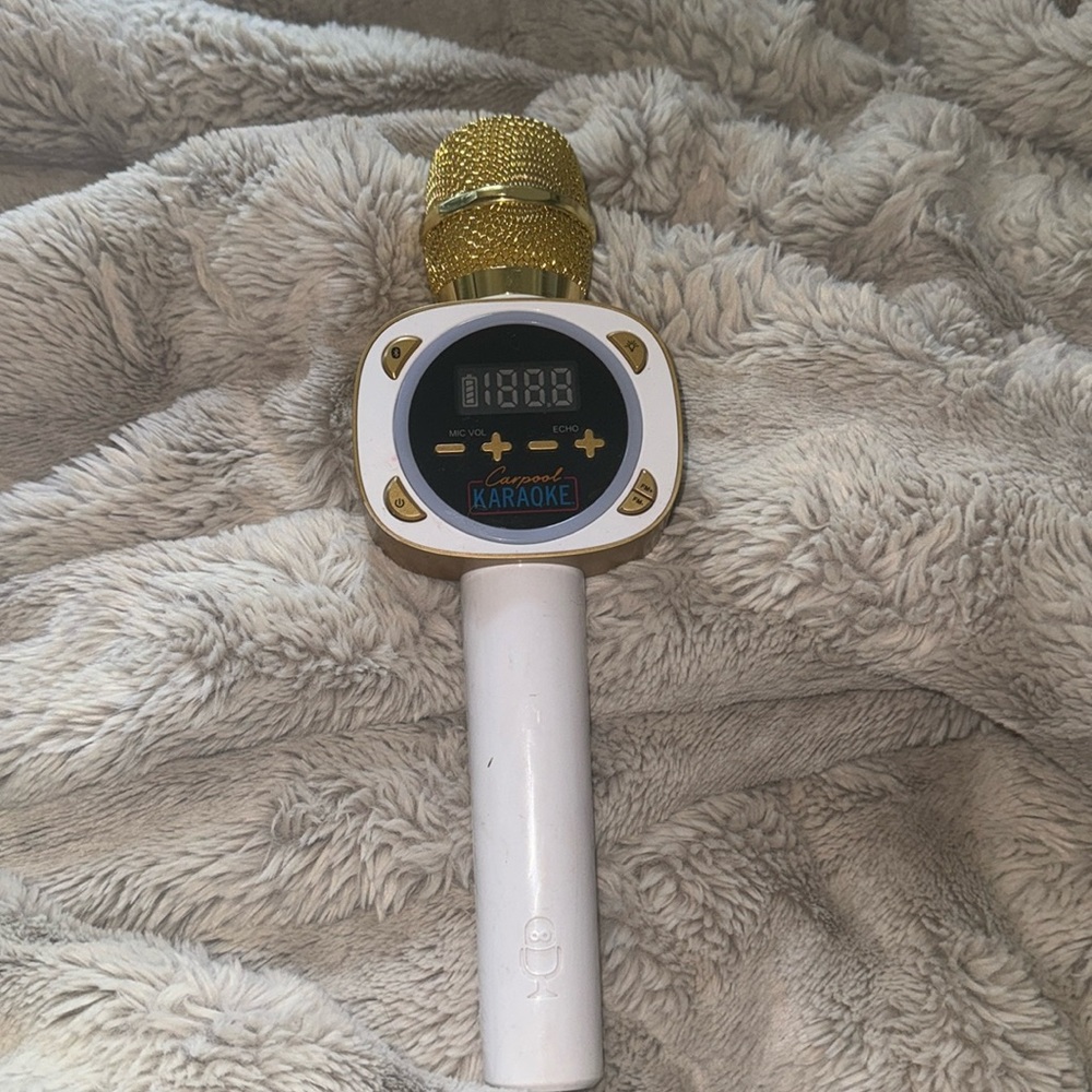 Carpool Karaoke microphone